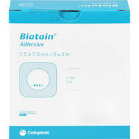 BIATAIN Schaumverband 7.5x7.5 cm selbst haftend, 10 st, MFG Handel GmbH
