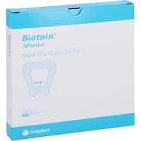 BIATAIN Schaumverband Sakrum 17x17 cm, 5 st, MFG Handel GmbH