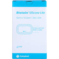 BIATAIN Silicone Lite Schaumverband 5x12.5 cm, 5 st, MFG Handel GmbH