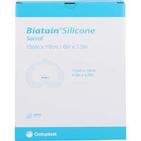 BIATAIN Silicone Schaumverb.Sakrum klein 15x19 cm, 5 st, GMS German Medical Supply GmbH