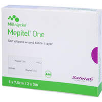 MEPITEL One Silikon Netzverband 5x7.5 cm, 10 st, MFG Handel GmbH