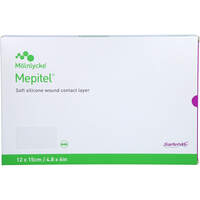 MEPITEL Silikon Netzverband 12x15 cm steril, 5 st, MFG Handel GmbH