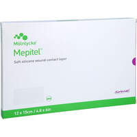 MEPITEL Silikon Netzverband 12x15 cm steril, 5 ST, GMS German Medical Supply GmbH