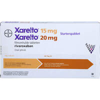 Xarelto 15 mg + 20 mg Filmtabletten Starterpackung, 1 p, kohlpharma GmbH