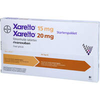 Xarelto 15 mg + 20 mg Filmtabletten Starterpackung, 1 p, kohlpharma GmbH