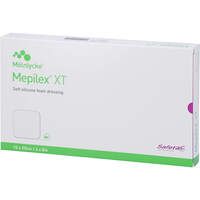 MEPILEX XT 10x20 cm Schaumverband, 5 st, MFG Handel GmbH