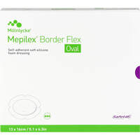 MEPILEX Border Flex Schaumverb.haft.oval 13x16 cm, 5 st, MFG Handel GmbH