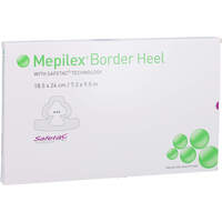MEPILEX Border Heel Fersenverb.haftend 18.5x24 cm, 5 st, MFG Handel GmbH