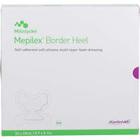 MEPILEX Border Heel Fersenverb.haft.22x23 cm ster., 10 st, MFG Handel GmbH
