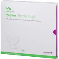 MEPILEX Border Heel Fersenverb.haft.22x23 cm ster., 10 st, MFG Handel GmbH