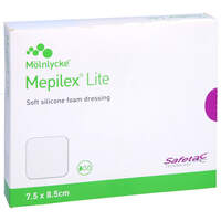 MEPILEX Lite Schaumverband 7.5x8.5 cm steril, 5 ST, GMS German Medical Supply GmbH