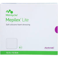 MEPILEX Lite Schaumverband 12.5x12.5 cm steril, 5 st, MFG Handel GmbH