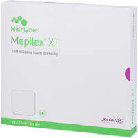 MEPILEX XT 15x15 cm Schaumverband, 5 st, MFG Handel GmbH