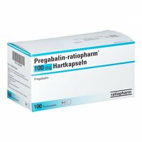 PREGABALIN ratiopharm 100 mg Hartkapseln, 100 st, Bb Farma S.R.L.