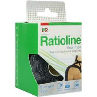 Ratioline Sport-Tape 5cmx5m schwarz, 1 st, Lohmann & Rauscher GmbH & Co. KG