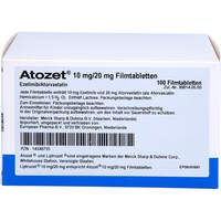 ATOZET 10 mg/20 mg Filmtabletten, 100 st, European Pharma B.V.