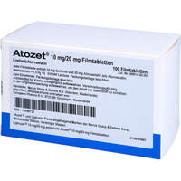 ATOZET 10 mg/20 mg Filmtabletten, 100 st, European Pharma B.V.