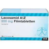 LACOSAMID ABZ 200 MG FILMTABLETTEN, 56 st, Abz Pharma GmbH