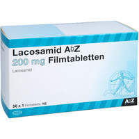 LACOSAMID ABZ 200 MG FILMTABLETTEN, 56 st, Abz Pharma GmbH