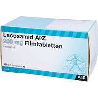 LACOSAMID ABZ 200 MG FILMTABLETTEN, 168 st, Abz Pharma GmbH