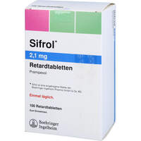 Sifrol 2.1 mg Retardtabletten, 100 st, kohlpharma GmbH