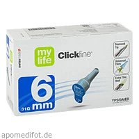 Mylife Clickfine Pen-Nadeln 6 mm, 100 Stück, kohlpharma GmbH