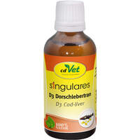 Singulares -D3- Dorschlebertran vet, 50 ml, cdVet Naturprodukte GmbH