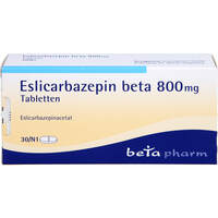 Eslicarbazepin beta 800 mg Tabletten, 30 st, betapharm Arzneimittel GmbH