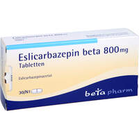 Eslicarbazepin beta 800 mg Tabletten, 30 st, betapharm Arzneimittel GmbH
