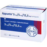 Appunto 5 mg/5 mg/12.5 mg Hartkapseln, 100 st, HEXAL AG