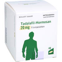 Tadalafil-Hormosan 20 mg Filmtabletten, 48 st, Hormosan Pharma GmbH