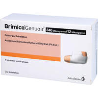 Brimica Genuair 340 ug/12 ug Plv.z.Inhalation 60ED, 1 st, Axicorp Pharma B.V.