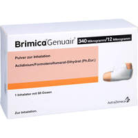 Brimica Genuair 340 ug/12 ug Plv.z.Inhalation 60ED, 1 st, Axicorp Pharma B.V.