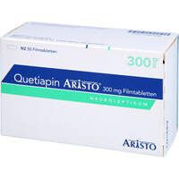 Quetiapin Aristo 300 mg Filmtabletten, 50 st, Aristo Pharma GmbH
