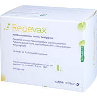 REPEVAX Injekt.Susp.i.e.Fertigspritze mit Kanüle, 10x0.5 ml, Eurimpharm Arzneimittel GmbH
