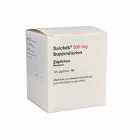 Salofalk 500 mg Suppositorien, 120 st, 2care4 Aps