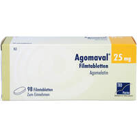 Agomaval 25mg Filmtabletten, 98 st, TAD Pharma GmbH