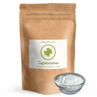 Ziegenkolostrum Pulver pur, 100 g, vitalundfitmit100 GmbH