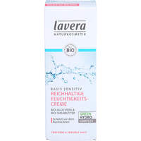 LAVERA basis sensitiv reichhalt.Feuchtigkeitscreme, 50 ml, LAVERANA GMBH & Co. KG LAVERA basis sensitiv reichhalt.Feuchtigkeitscreme, 50 ml, LAVERANA GMBH & Co. KG