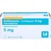 Solifenacin - 1 A Pharma 5 mg Filmtabletten, 50 Stk., 1 A Pharma GmbH