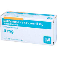 Solifenacin - 1 A Pharma 5 mg Filmtabletten, 50 Stk., 1 A Pharma GmbH