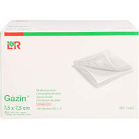 GAZIN Mullkomp.7.5x7.5 cm steril 8fach, 50x2 st, 1001 Artikel Medical GmbH