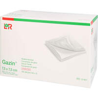 GAZIN Mullkomp.7.5x7.5 cm steril 8fach, 50x2 st, 1001 Artikel Medical GmbH