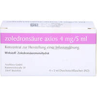 zoledronsäure axios 4mg/5ml PLUS Ca+Vit D3, 4x4 mg, AxioNovo GmbH