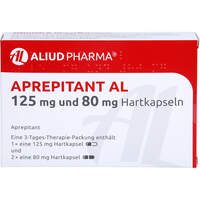 Aprepitant AL 125 mg und 80 mg Hartkapseln, 3 st, Aliud Pharma GmbH