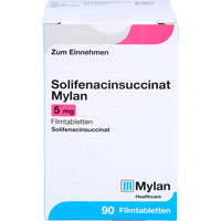 Solifenacinsuccinat Mylan 5 mg Filmtabletten, 90 st, Viatris Healthcare GmbH