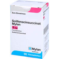 Solifenacinsuccinat Mylan 5 mg Filmtabletten, 90 st, Viatris Healthcare GmbH