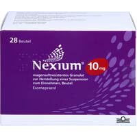 NEXIUM 10 mg magensaftr.Gra.z.Her.e.Sus.z.Ein.Btl, 28 st, Orifarm GmbH