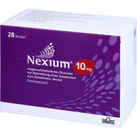 NEXIUM 10 mg magensaftr.Gra.z.Her.e.Sus.z.Ein.Btl, 28 st, Orifarm GmbH
