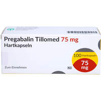 Pregabalin Tillomed 75 mg Hartkapseln, 100 st, Tillomed Pharma GmbH